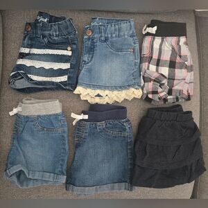 Toddler Girl's Shorts Bundle